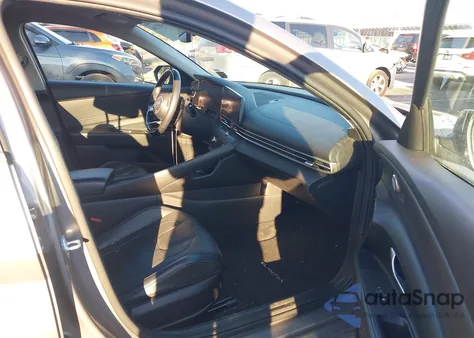 2021 Hyundai Elantra Hybrid Limited from USA, damaged, VIN KMHLN4AJ4MU007167